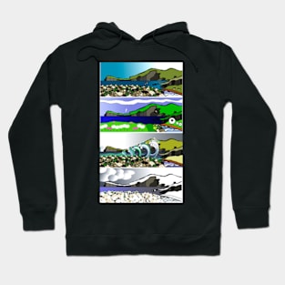 The Four Seasons of Fetlar, Shetland Hoodie